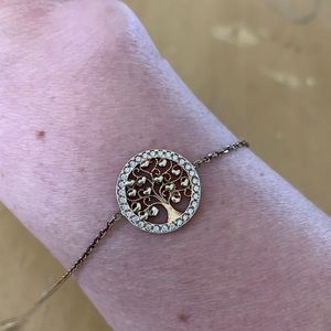 14k gold/925 bracelet